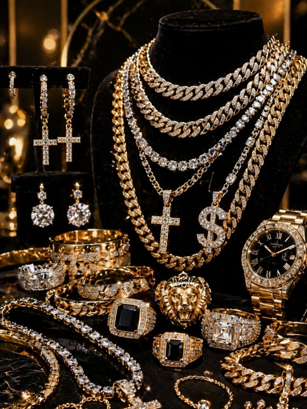 2 piece of 18" chains